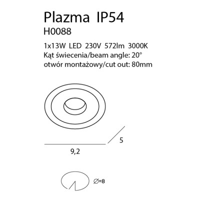 Maxlight H0089 Plazma