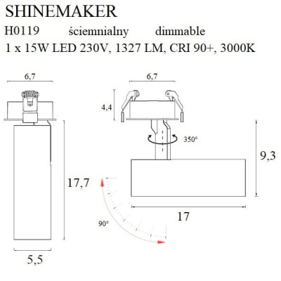 Maxlight H0119 Shinemaker