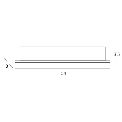 Maxlight H0138 X-line, do skompletowania z zasilaczem HT0138