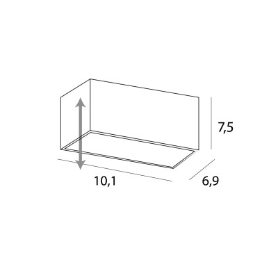 Maxlight H180.06 Modular, do skompletowania z modułem HM180 i zasilaczem HT180