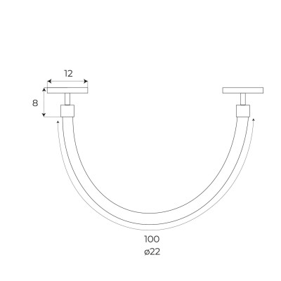 Maxlight M0021Z Magnetic Wąż 1m Zigbee