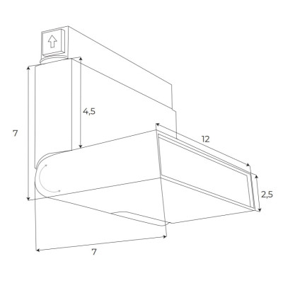 Maxlight M0029Z Magnetic Linia łamana Zigbee