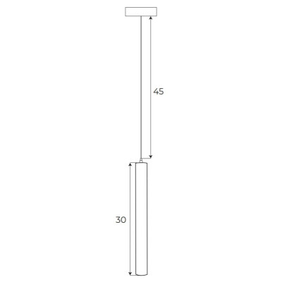 Maxlight M0034N Magnetic Wiszący Spot On/Off