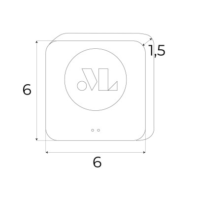 Maxlight MA0014 Magnetic Bramka Zigbee/Tuya