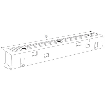 Maxlight MA0019 Magnetic Łącznik elektryczny prosty