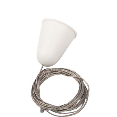 Maxlight MHT1-P30-WH Zawiesie linkowe 3m z regulacją bez uchwytu