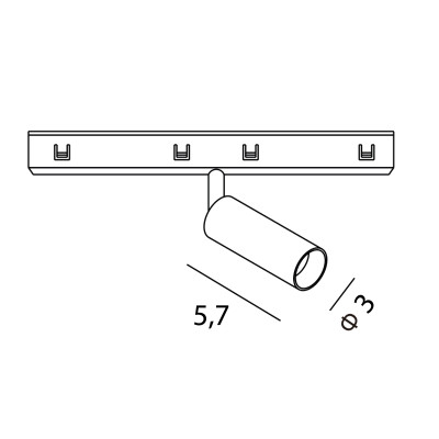 Maxlight N0001Z Micro11 Reflektor 5W Zigbee