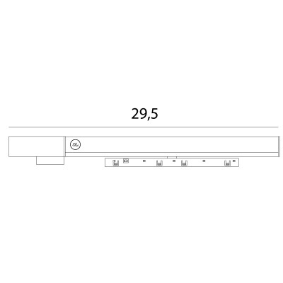 Maxlight NA0006 Micro11 Zasilacz doszynowy 100W