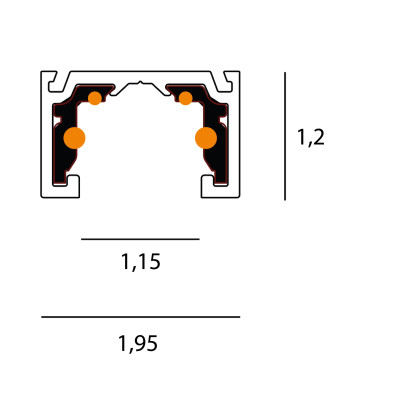 Maxlight NT0006 Micro11 Szynoprzewód micro natynkowy