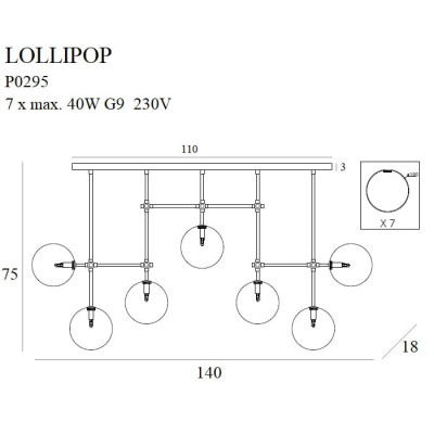 Maxlight P0295 Lollipop