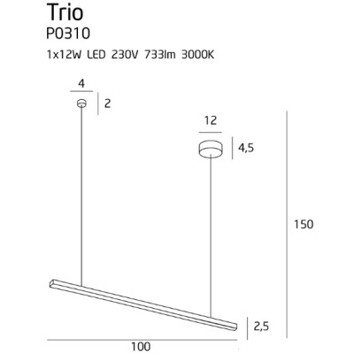 Maxlight P0310 Trio I