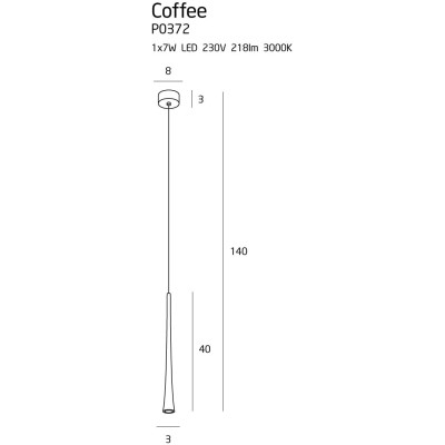 Maxlight P0372 Coffee I