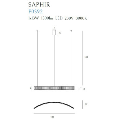Maxlight P0392 Saphir