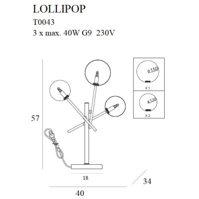 Maxlight T0043 Lollipop