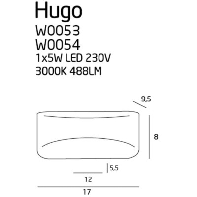Maxlight W0053 Hugo