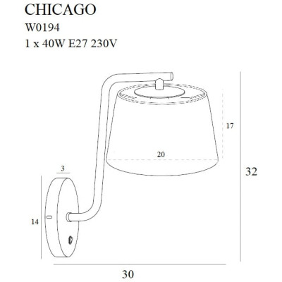 Maxlight W0194 Chicago