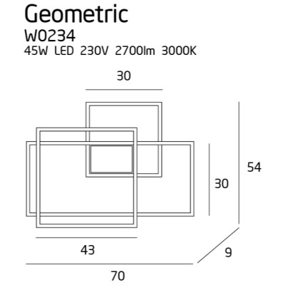 Maxlight W0234 Geometric