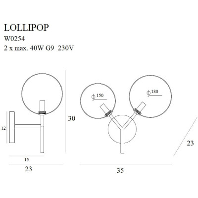 Maxlight W0254 Lollipop