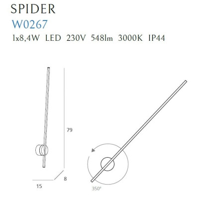 Maxlight W0267 Spider