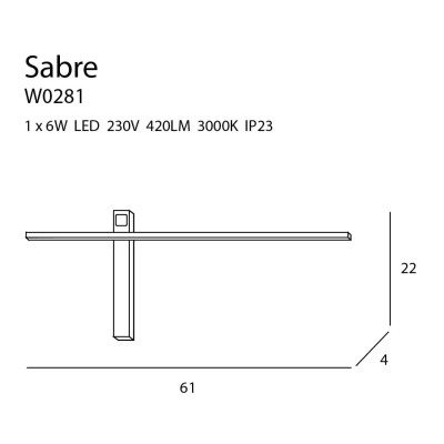 Maxlight W0281 Sabre