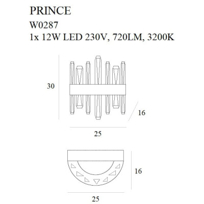 Maxlight W0287 Prince