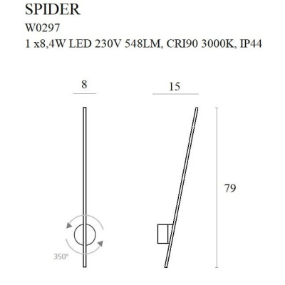 Maxlight W0297 Spider
