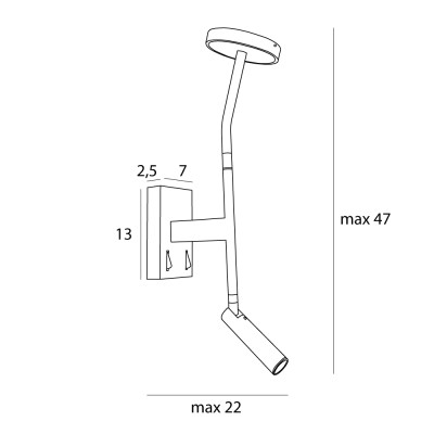 Maxlight W0349 Ibiza