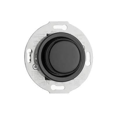 Ściemniacz PRO LED uniwersalny  THPG czarna porcelana