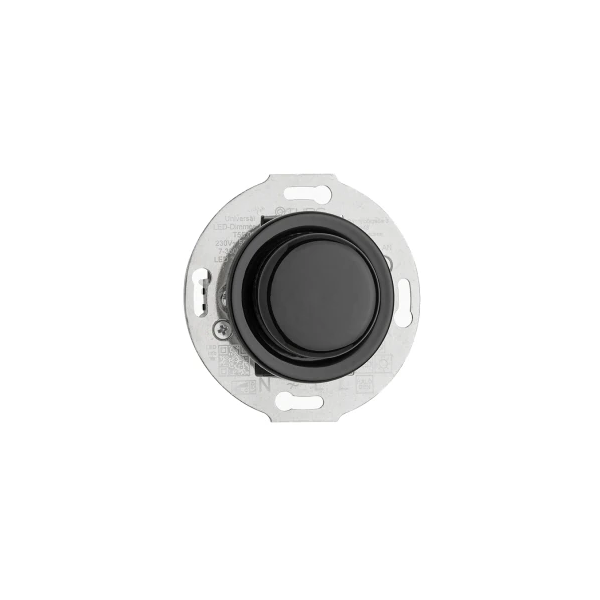 Ściemniacz PRO LED uniwersalny  THPG czarna porcelana