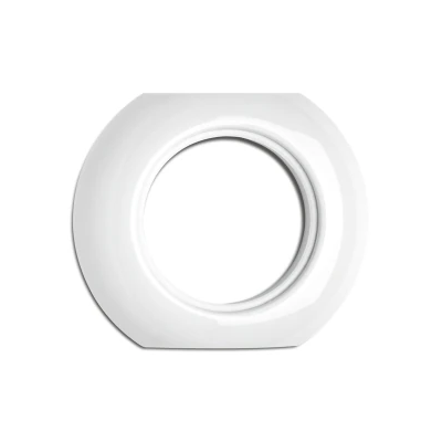 Ramka środkowa THPG biała porcelana