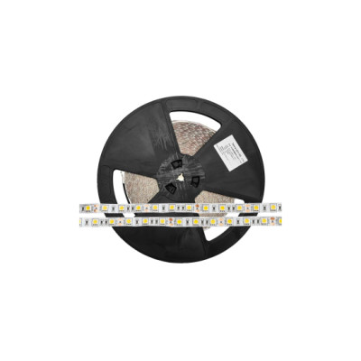 Taśma LED 60 LED/m 5050 SMD Biała Ciepła, Wodoodporna, 25m