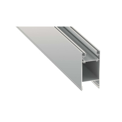 Lumines profile type DULIO anodized silver, 3 m