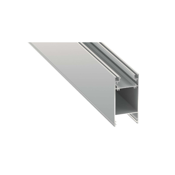 Lumines profile type DULIO anodized silver, 3 m