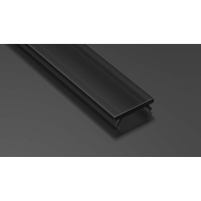 Klosz LUMINES SLIM PMMA czarny 3 m