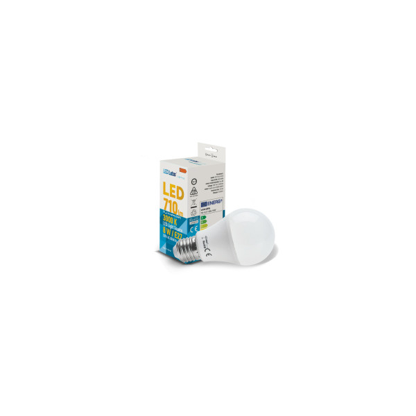 Źródło LED E27 8W A60 Biała Ciepła