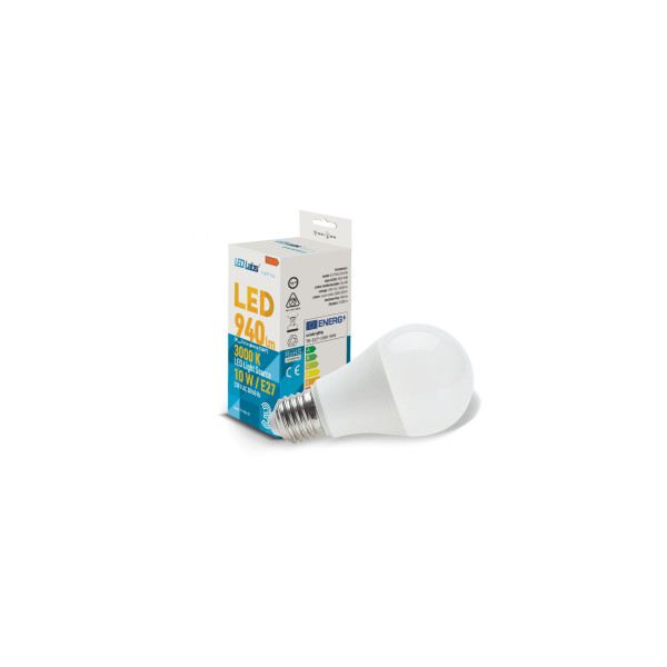 Źródło LED E27 10W A60 Biała Ciepła