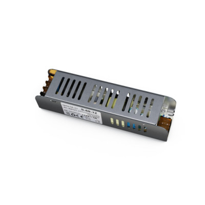 Moduł zasilacza montażowy 12V 60W IP20 SLIM