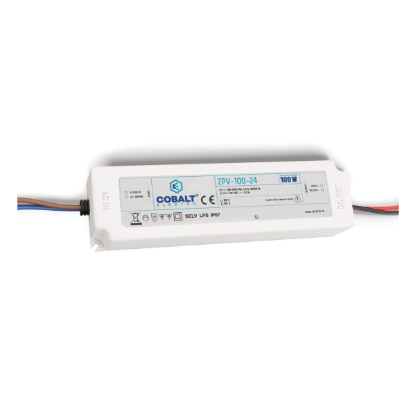 Zasilacz impulsowy CobaltElectro ZPV 24V 100W IP67