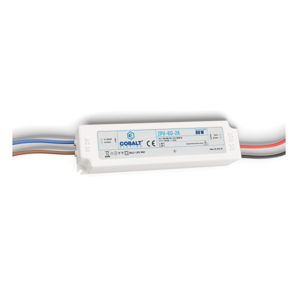 Zasilacz impulsowy CobaltElectro ZPV 24V 60W IP67