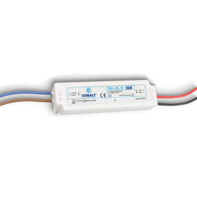 Zasilacz impulsowy CobaltElectro ZPV 12V 20W IP67