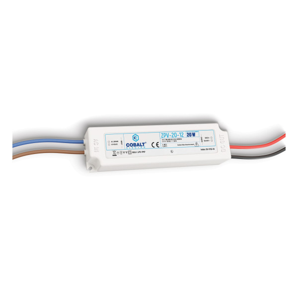 Zasilacz impulsowy CobaltElectro ZPV 12V 20W IP67