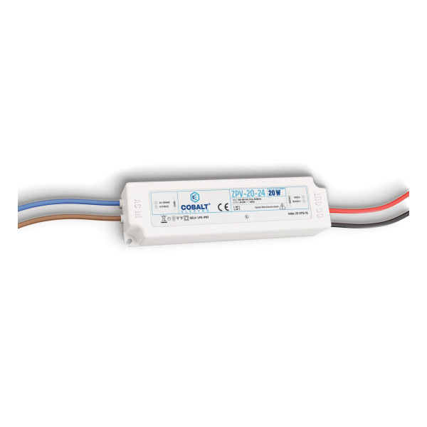 Zasilacz impulsowy CobaltElectro ZPV 24V 20W IP67