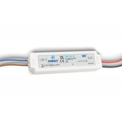 Zasilacz impulsowy CobaltElectro ZPV 12V 72W IP67