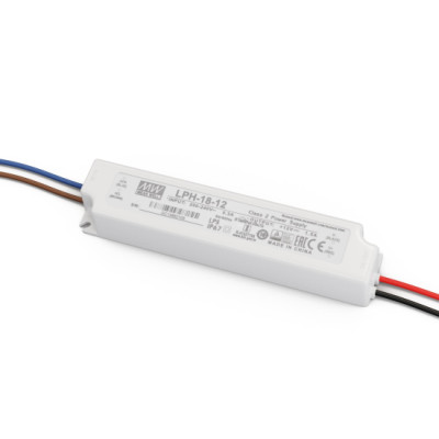 Zasilacz MEAN WELL LPH 12V 18W IP67