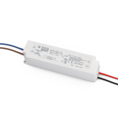 Zasilacz MEAN WELL LPV 12V 35W IP67