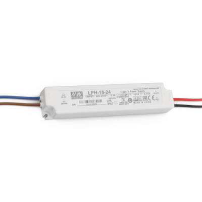 Zasilacz MEAN WELL LPH 24V 18W IP67