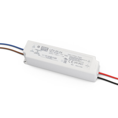 Zasilacz MEAN WELL LPV 24V 35W IP67