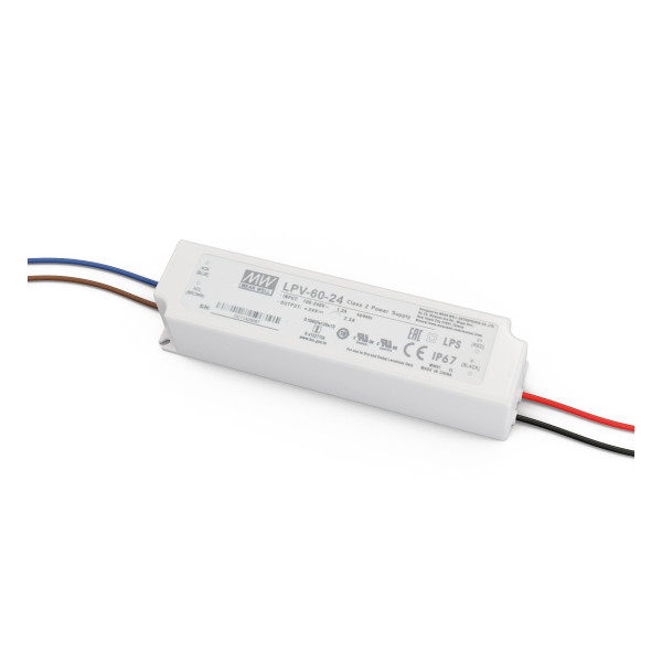 Zasilacz MEAN WELL LPV 24V 60W IP67