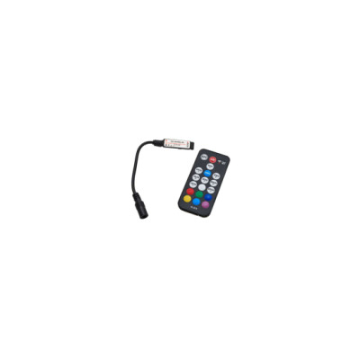 Sterownik LED RGB 12V 72W 18 przycisków mini RF Black