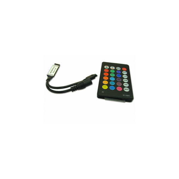Sterownik LED RGB do taśm LED 3x2A 12V + pilot IR MINI